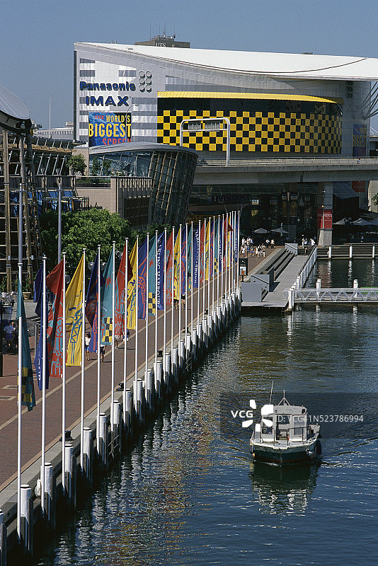 考科湾码头IMAX影院图片素材