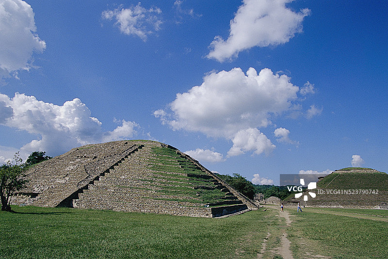埃尔塔欣遗址阶梯金字塔图片素材