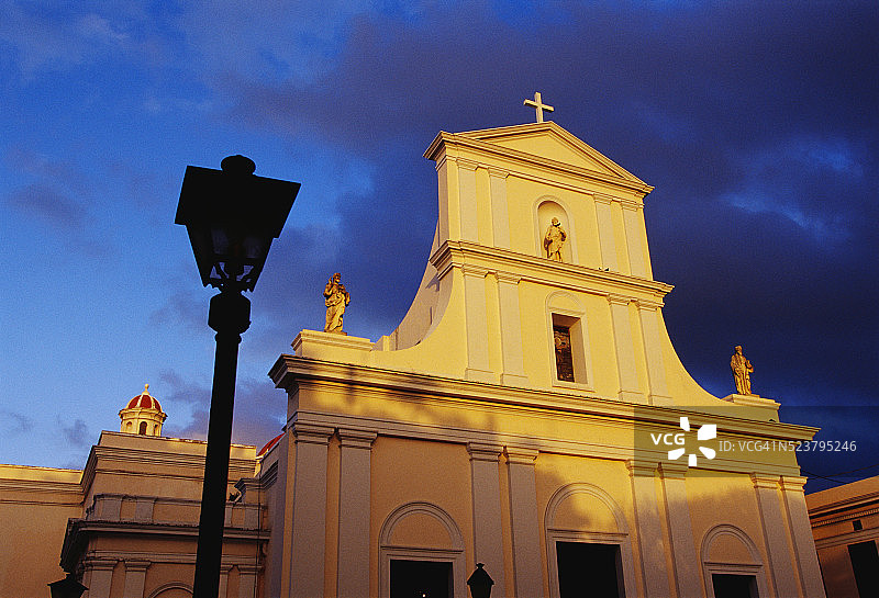 圣胡安大教堂外 facade图片素材