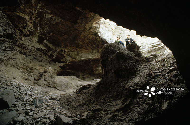 北京猿人遗址3号图片素材