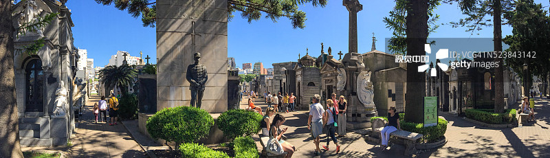 布宜诺斯艾利斯著名雷科莱塔公墓图片素材
