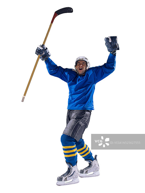 曲棍球运动员图片素材