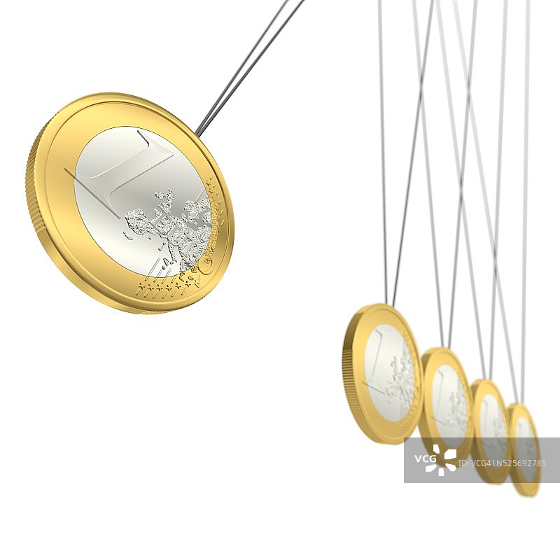 欧元摆动3图片素材