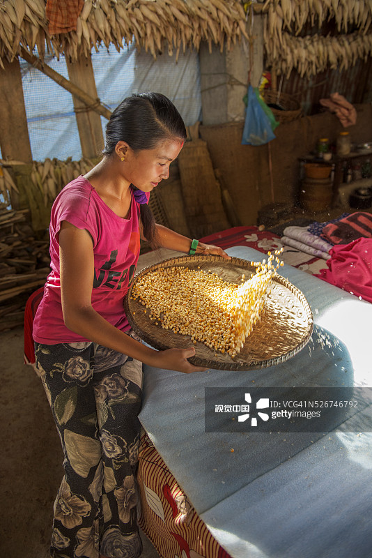 尼泊尔廓尔喀县廓尔喀图片素材