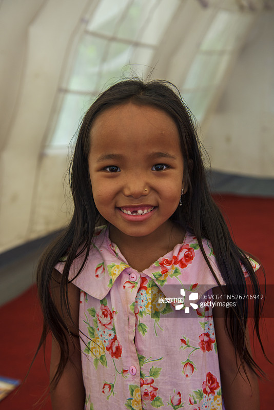 尼泊尔廓尔喀：尼泊尔青年基金会图片素材