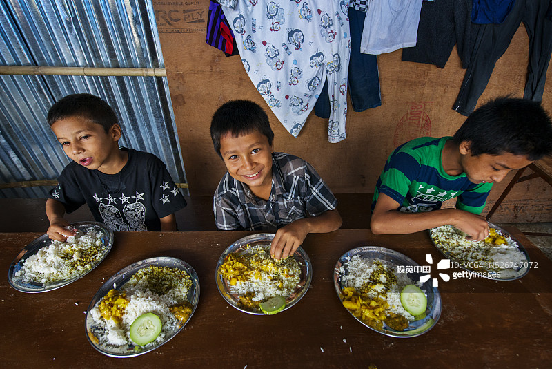 尼泊尔廓尔喀尼泊尔青年基金会图片素材