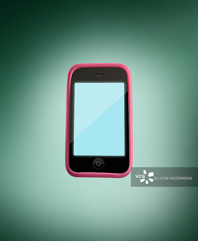 粉色手机壳智能手机图片素材