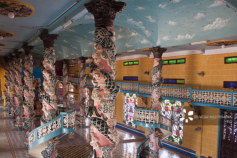 高台教寺庙图片素材