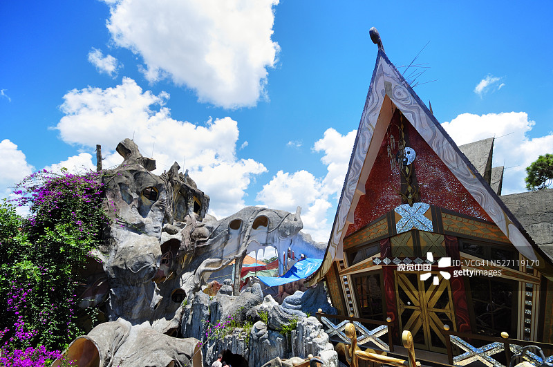 越南大叻疯狂之家酒店图片素材