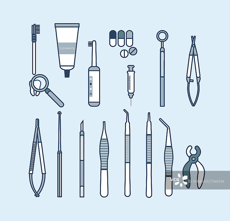牙科诊所设备合集图片素材