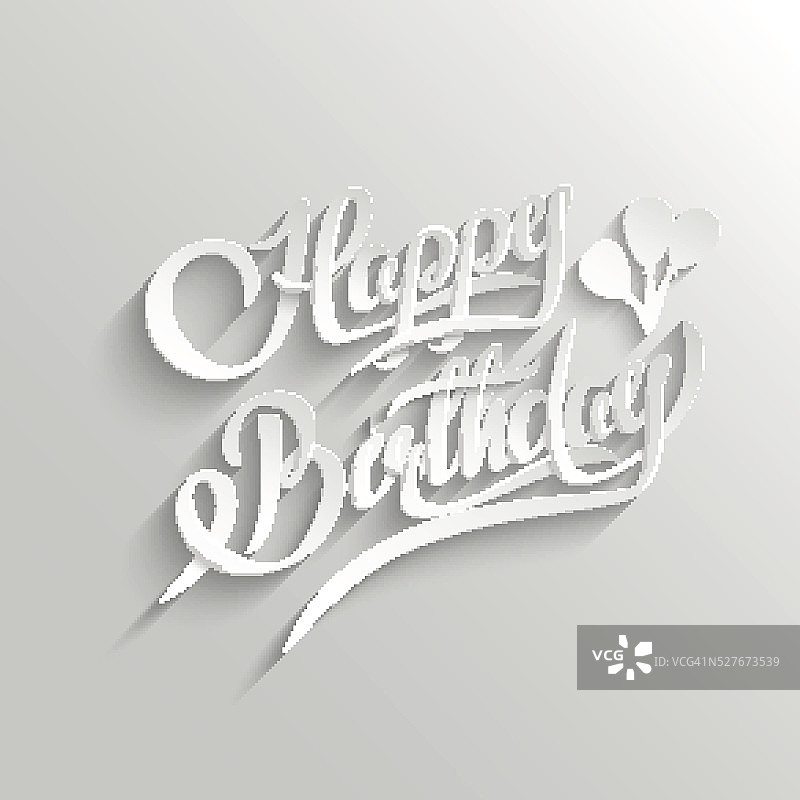 生日快乐字母贺卡图片素材