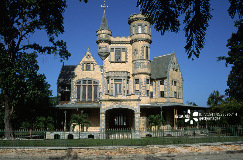 西班牙港斯托尔迈耶城堡，特立尼达和多巴哥图片素材