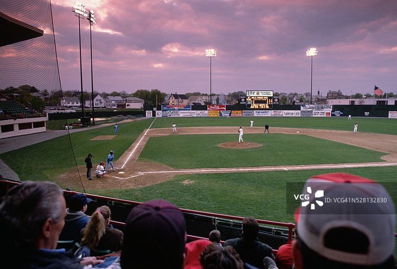 小联盟棒球比赛图片素材