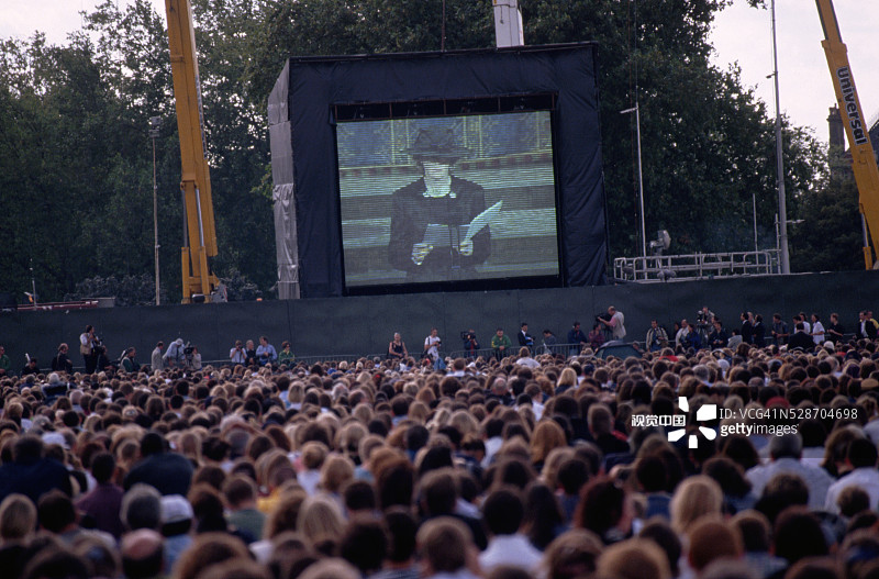 威尔士王妃戴安娜的葬礼图片素材