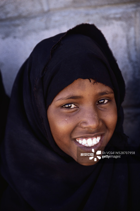 微笑的女学生图片素材