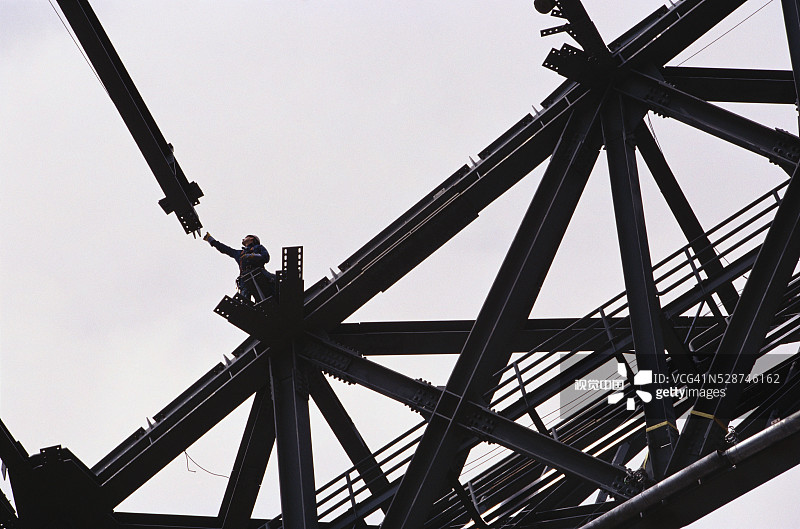 水手队球场屋顶建造图片素材