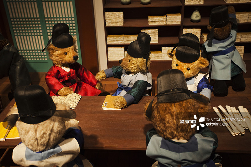 泰迪熊博物馆展览图片素材