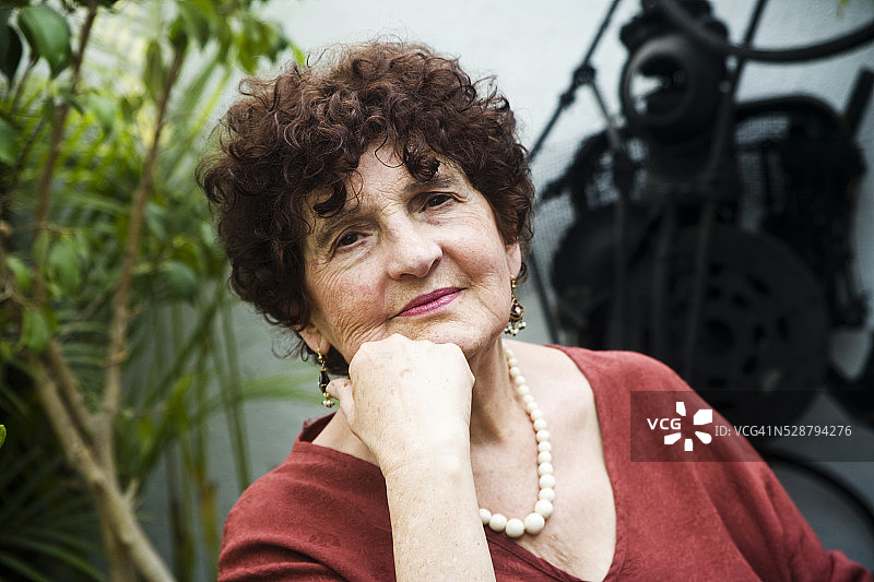 作家玛格·格兰茨肖像图片素材