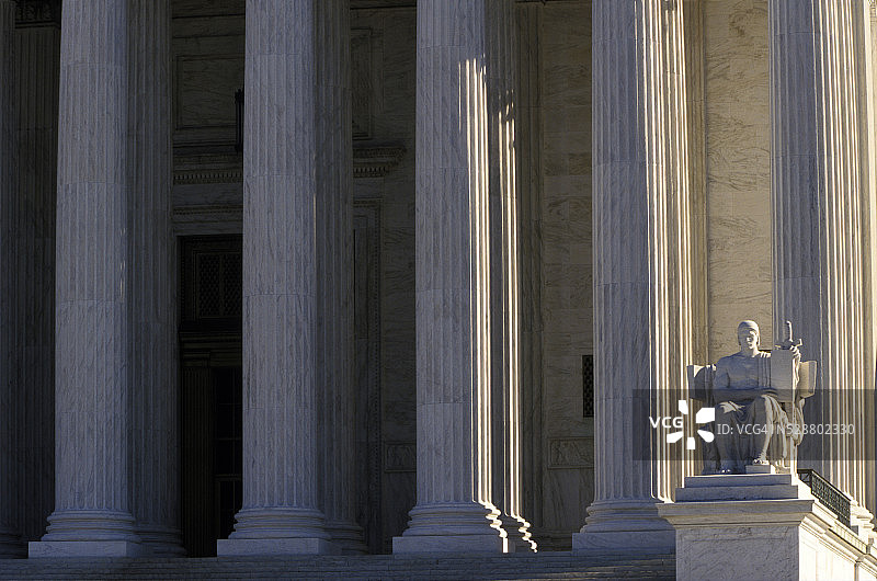 美国最高法院大楼图片素材