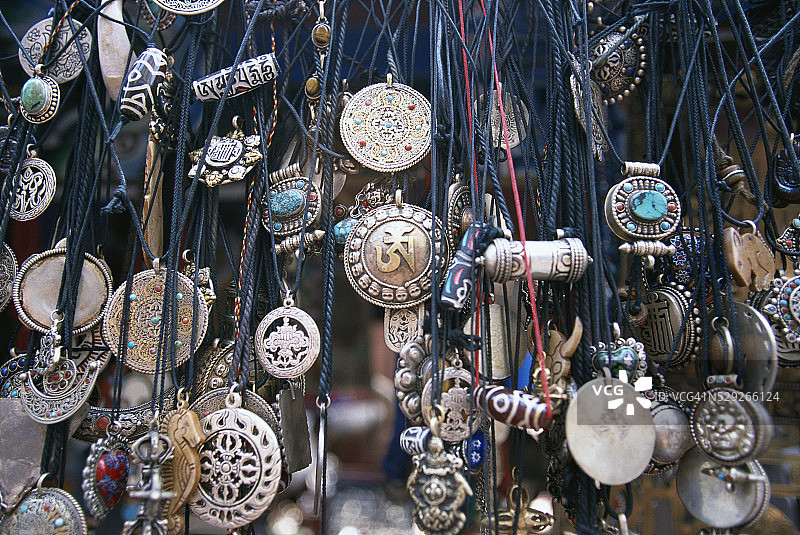 中国民间项链图片素材