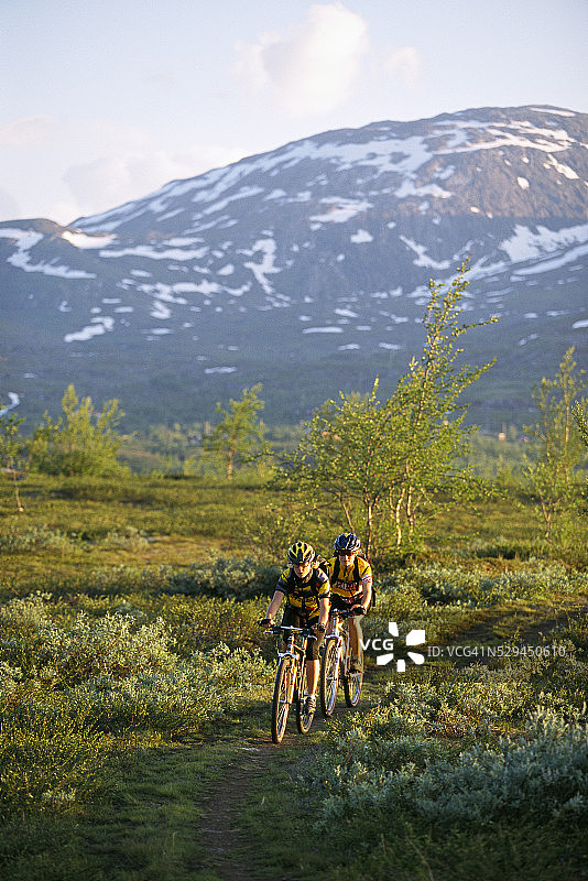 山地自行车，瑞典图片素材