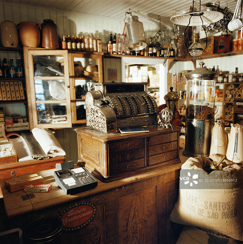 老式杂货店图片素材