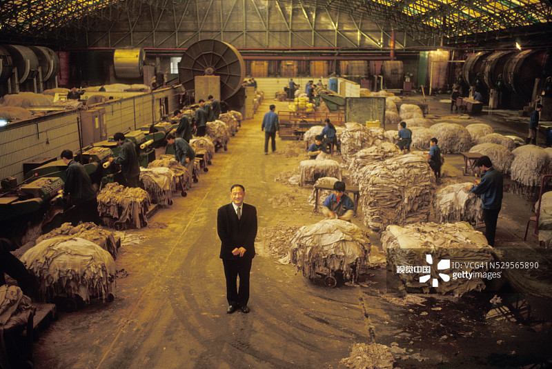 谢绍铭皮革鞣制厂图片素材