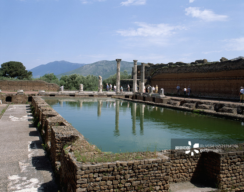 蒂沃利哈良别墅遗址图片素材