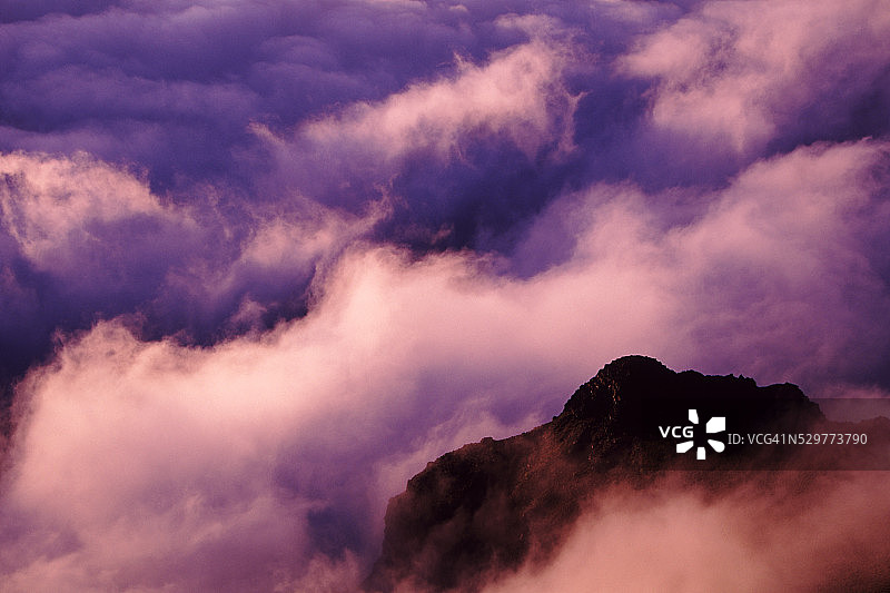 哈莱阿卡拉火山 - 夏威夷图片素材