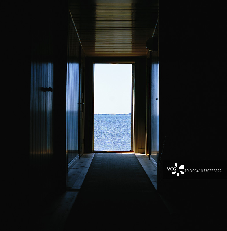 走廊，斯科纳，瑞典图片素材