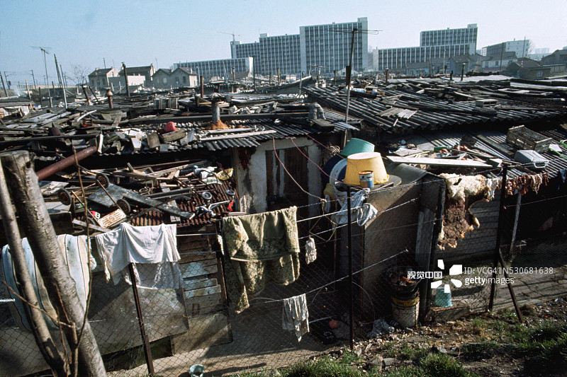 法国城市贫民窟图片素材