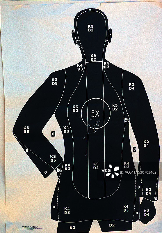 射击练习用靶图片素材