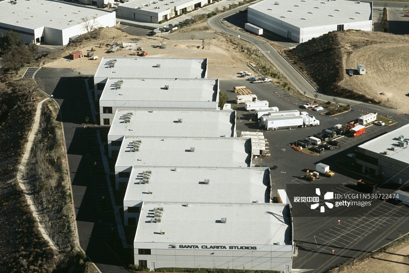 地震中受损的工作室图片素材