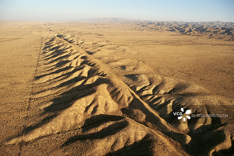 圣安地列斯断层图片素材