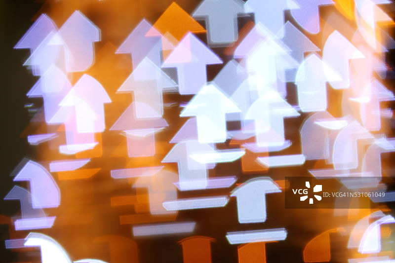 圣诞节散景背景上传图标形状（夜景）图片素材