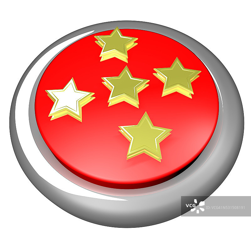 五星按钮图片素材