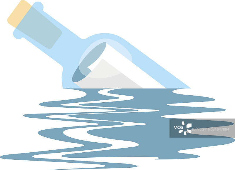 瓶中信图片素材