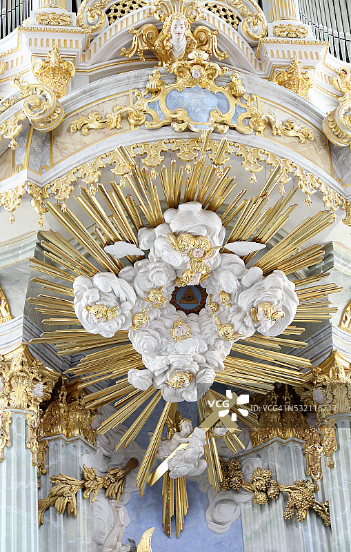 德累斯顿圣母教堂图片素材