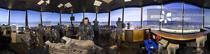 惠德比岛海军航空站控制室图片素材