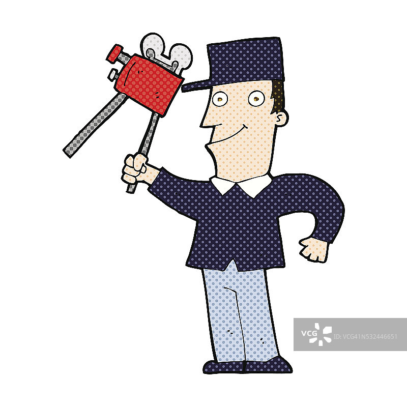 漫画卡通电影制作人图片素材