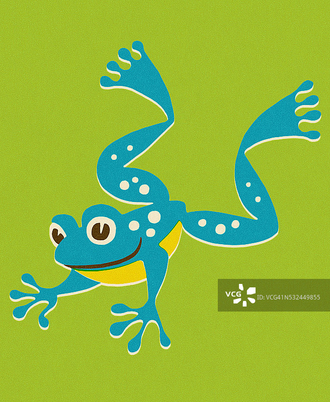 跳跃的青蛙图片素材