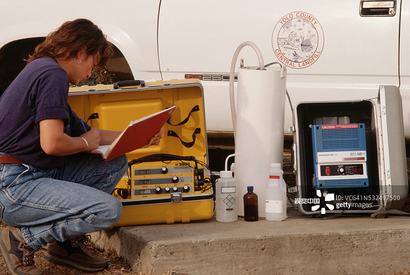 地下水污染测试图片素材