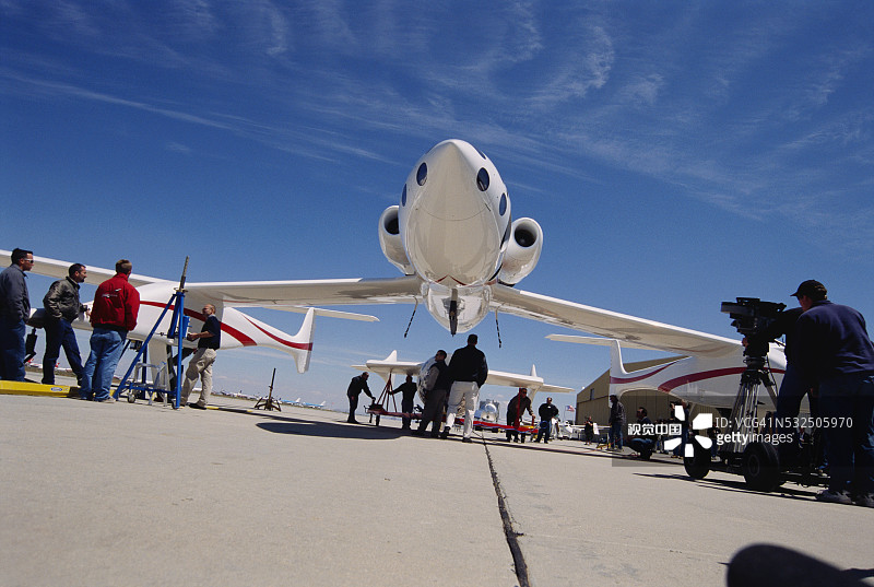 White Knight 喷气式飞机图片素材