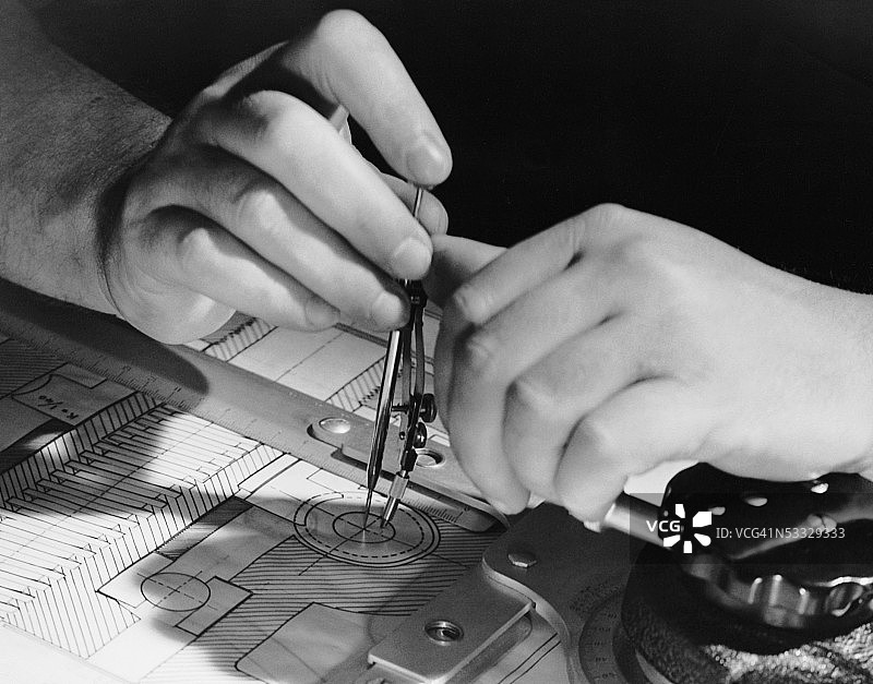 手持指南针图片素材