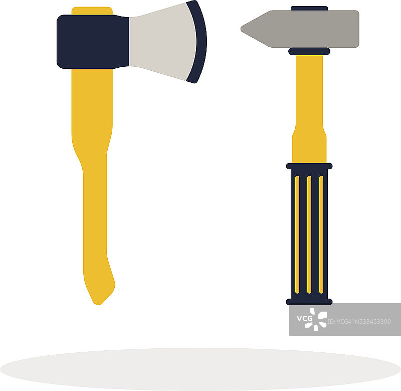 斧头工具标志图片素材