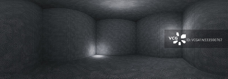 深色空旷的仓库、工作室、车库、室内环境图片素材