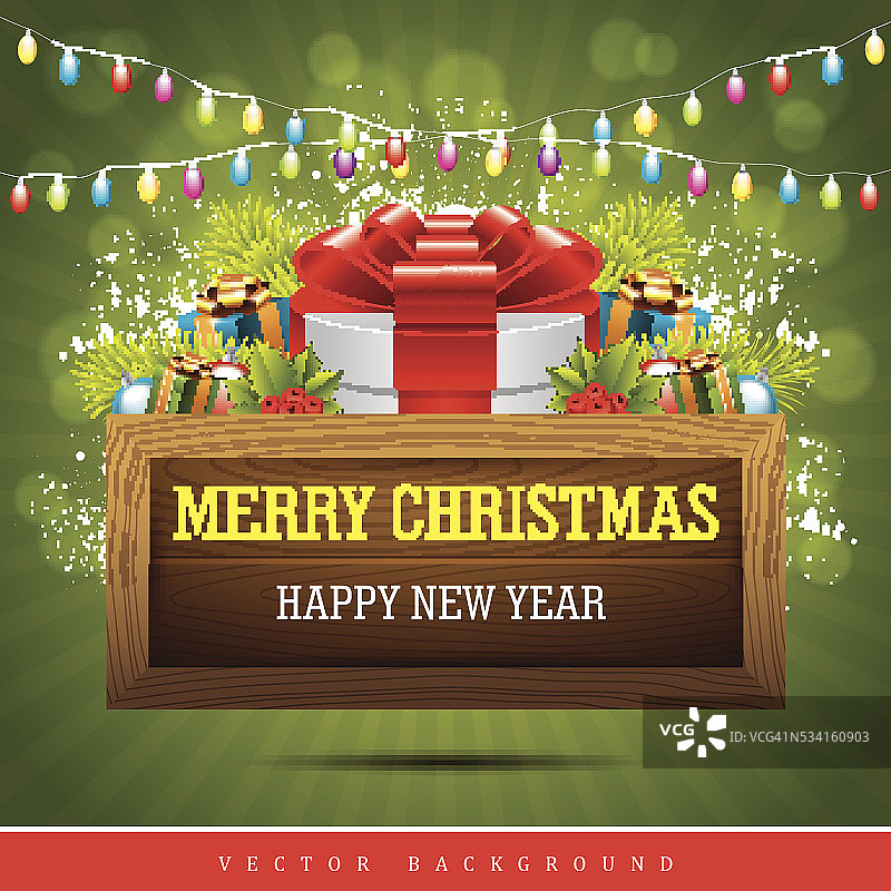 圣诞节的背景图片素材