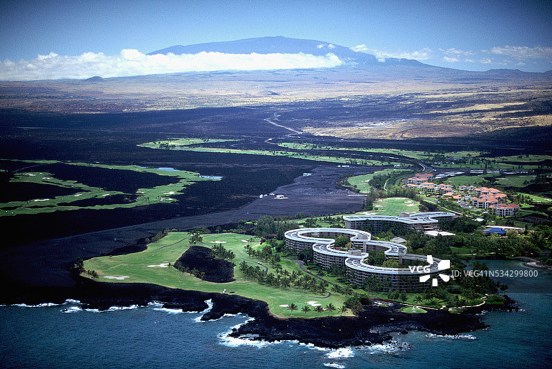 怀科洛亚度假村综合体航拍景观图片素材