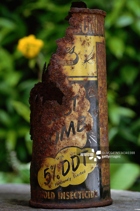 DDT农药罐图片素材