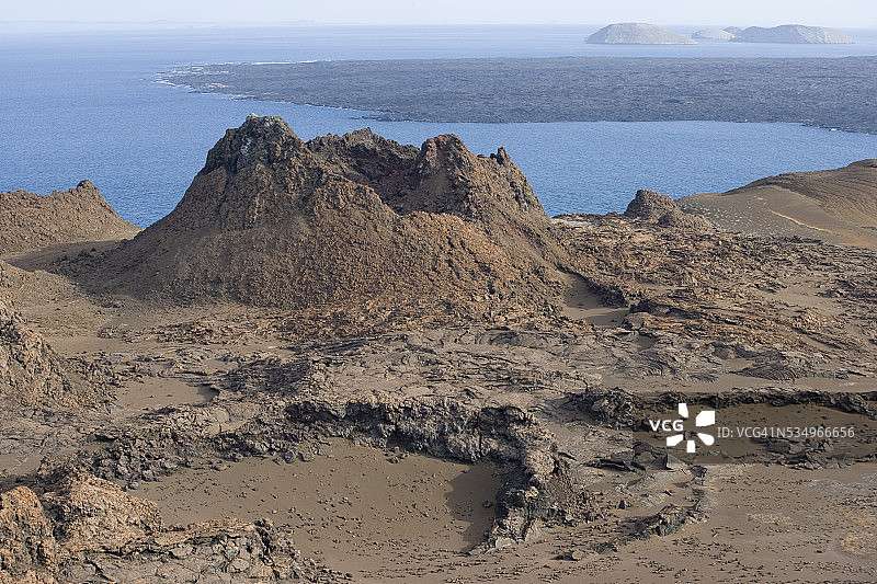巴托洛梅岛的火山景观图片素材